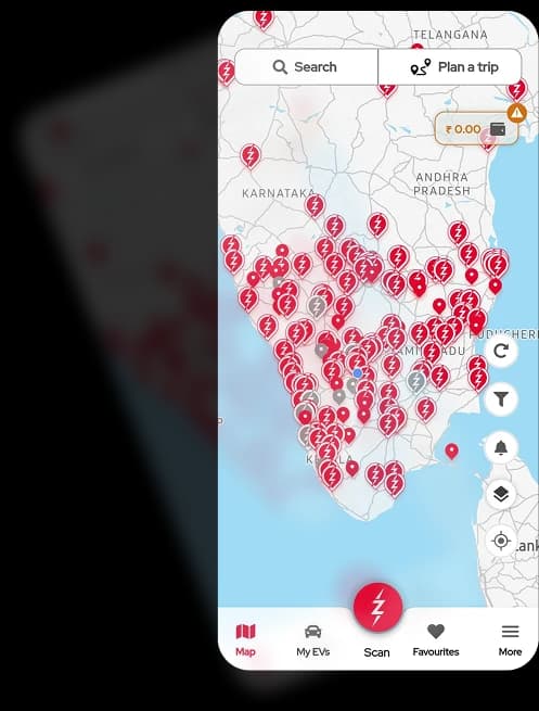 Zeon Charging Mobile App Find Chargers & Status